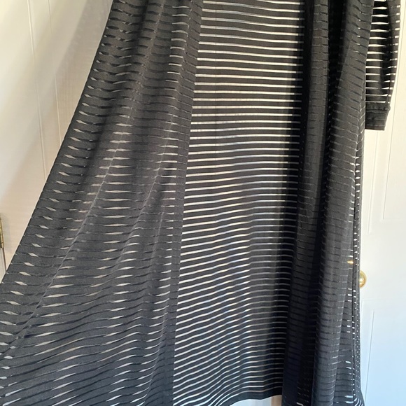 Long Black Transparent Cardigan - Picture 5 of 5